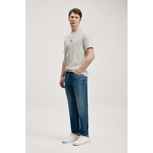 Lufian 111020322 Marcus Modern Grafik T- Shirt Tişört Erkek Tişort