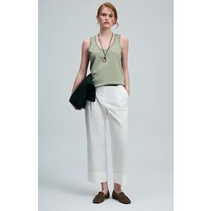 Lufian 121090056 Clara Sıfır Kol T-Shirt Kadın Tişört