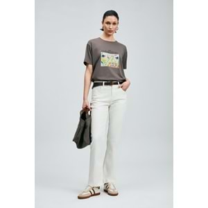 Lufian 121020040 Poly Kadın T-Shirt Kadın Tişört