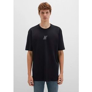 Mavi M0612189-900 Pro Logo Baskılı Tişört Erkek T-Shirt