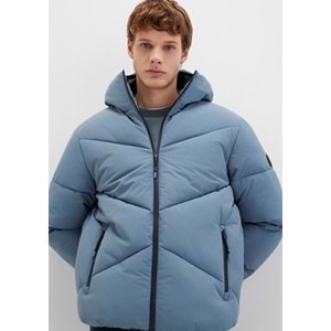 Mavi 0110360-70782 Şişme Mont Kapüşonlu Erkek Mont