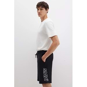 Mavi M0410225-900 Mavi Baskılı Erkek Şort