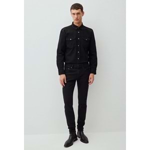 Mavi M0042487866 James Lux Mavi Black Antrasit Smoke Jean Pantolon Erkek Kot Pantolon