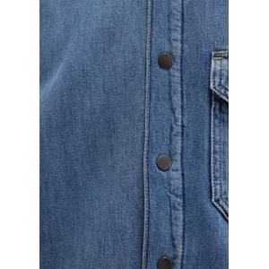 Mavi 0211186-88559 Jeremy Classic Denim Süni Kürklü Indigo Mavisi Erkek Kot Ceket