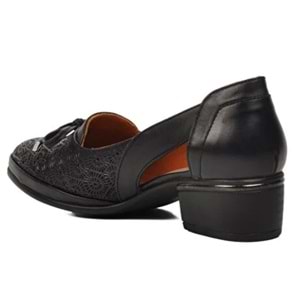 Venüs Opia Hakiki Deri Comfort Ortopedik Kadın Kısa Topuklu Ayakkabı