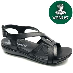 Venüs Viscosa Hakiki Deri Comfort Ortopedik Kadın Sandalet