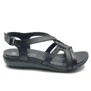 Venüs Viscosa Hakiki Deri Comfort Ortopedik Kadın Sandalet