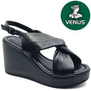 Venüs Victorr Hakiki Deri Comfort Ortopedik Kadın Sandalet