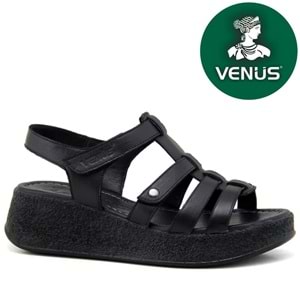 Venüs Virrig Hakiki Deri Comfort Ortopedik Kadın Sandalet