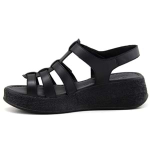 Venüs Virrig Hakiki Deri Comfort Ortopedik Kadın Sandalet