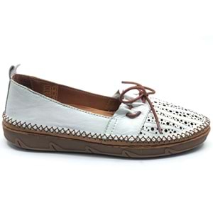 Venüs Brower Hakiki Deri Kadın Babet Ayakkabı