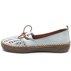 Venüs Brower Hakiki Deri Kadın Babet Ayakkabı