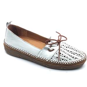 Venüs Brower Hakiki Deri Kadın Babet Ayakkabı