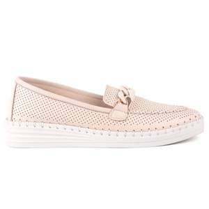 Venüs Blower Hakiki Deri Kadın Babet Ayakkabı