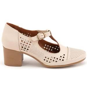 Venüs Cosmos Hakiki Deri Comfort Ortopedik Kadın Topuklu Ayakkabı