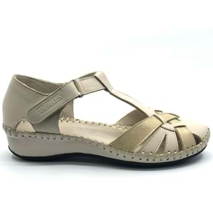 Venüs Tingi Hakiki Deri Comfort Ortopedik Kadın Sandalet