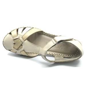 Venüs Tingi Hakiki Deri Comfort Ortopedik Kadın Sandalet