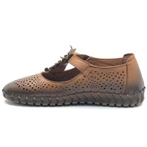 Venüs Perlon Hakiki Deri Ortopedik Kadın Casual Ayakkabı