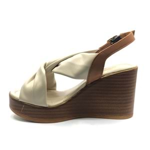 Venüs Victorr Hakiki Deri Comfort Ortopedik Kadın Sandalet