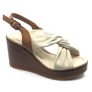 Venüs Victorr Hakiki Deri Comfort Ortopedik Kadın Sandalet