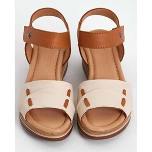 Venüs Vipera Hakiki Deri Comfort Ortopedik Kadın Sandalet