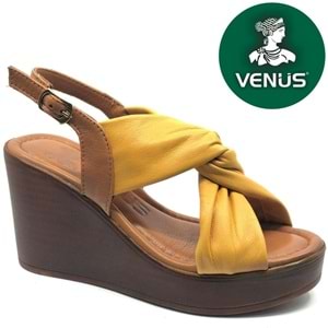 Venüs Victorr Hakiki Deri Comfort Ortopedik Kadın Sandalet