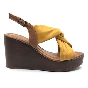 Venüs Victorr Hakiki Deri Comfort Ortopedik Kadın Sandalet