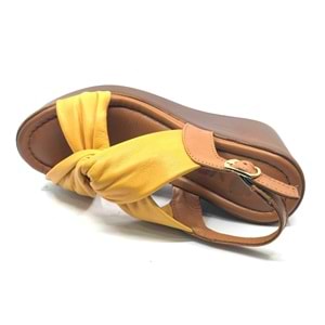 Venüs Victorr Hakiki Deri Comfort Ortopedik Kadın Sandalet