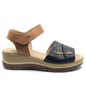 Venüs Vipera Hakiki Deri Comfort Ortopedik Kadın Sandalet