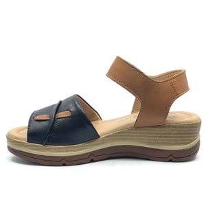 Venüs Vipera Hakiki Deri Comfort Ortopedik Kadın Sandalet