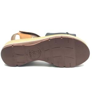 Venüs Vipera Hakiki Deri Comfort Ortopedik Kadın Sandalet