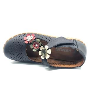 Venüs Perlon Hakiki Deri Ortopedik Kadın Casual Ayakkabı