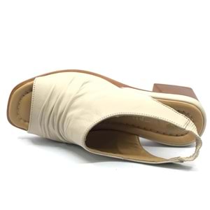 Venüs Rugosa Hakiki Deri Comfort Ortopedik Kadın Sandalet