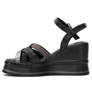 Venüs Helis Hakiki Deri Comfort Ortopedik Kadın Sandalet