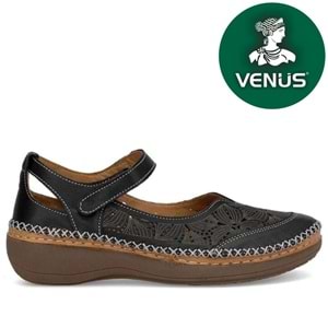 Venüs Rovner Hakiki Deri Kadın Babet Ayakkabı