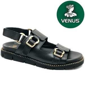 Venüs Lagos Hakiki Deri Comfort Ortopedik Kadın Sandalet