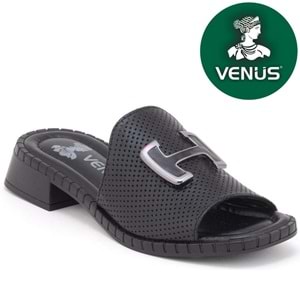 Venüs Mefron Hakiki Deri Kadın Terlik