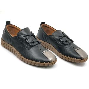 Venüs Şebik Hakiki Deri Ortopedik Kadın Casual Ayakkabı