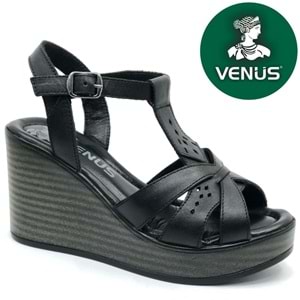 Venüs Upsa Hakiki Deri Comfort Ortopedik Kadın Sandalet