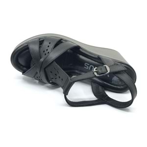 Venüs Upsa Hakiki Deri Comfort Ortopedik Kadın Sandalet