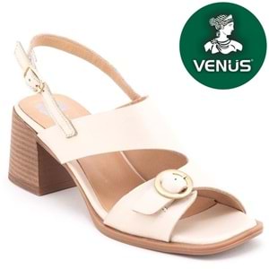 Venüs Polmier Hakiki Deri Comfort Ortopedik Kadın Sandalet