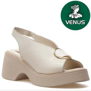 Venüs Sigma Hakiki Deri Comfort Ortopedik Kadın Sandalet