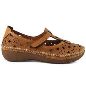 Venüs Vingii Hakiki Deri Kadın Babet Ayakkabı