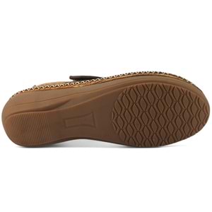 Venüs Vingii Hakiki Deri Kadın Babet Ayakkabı