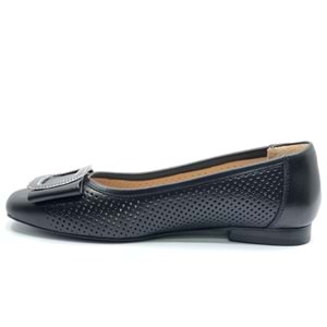 Venüs Pigi Hakiki Deri Kadın Babet Ayakkabı