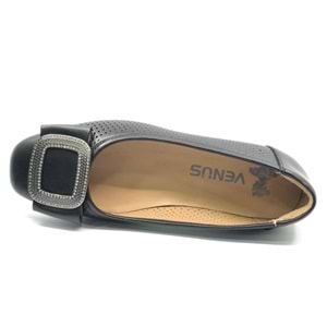 Venüs Pigi Hakiki Deri Kadın Babet Ayakkabı