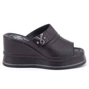 Venüs Yuppiy Hakiki Deri Kadın Terlik