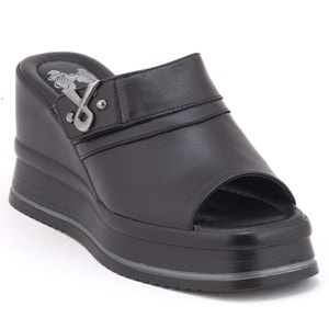 Venüs Yuppiy Hakiki Deri Kadın Terlik