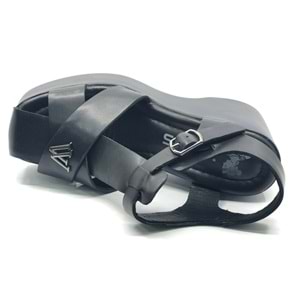 Venüs Ruffer Hakiki Deri Comfort Ortopedik Kadın Sandalet