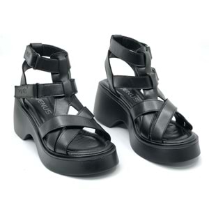 Venüs Sauron Hakiki Deri Comfort Ortopedik Kadın Sandalet